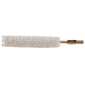 Dewey Rifle Chamber Mop 17 to 22 Caliber 8-32 Threads Cotton