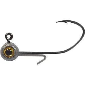 Big Bite Baits BBJ Elite 1/8oz Round Ball Jighead Bare Shad
