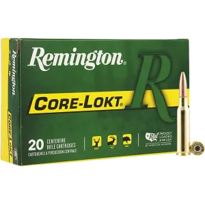 Remington Core-Lokt 6.5 Creedmoor Ammo 140 Grain Jacketed Soft Point Case of 200 (10 Boxes of 20)