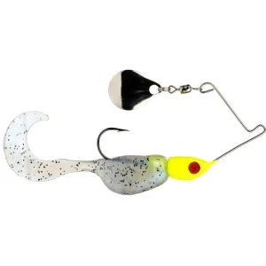 Mr. Crappie Spin Baby 1/8oz Glimmer Blue Nickel