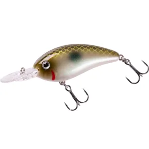 Bomber Fat Free Guppy Crankbait Green Pearl Shad