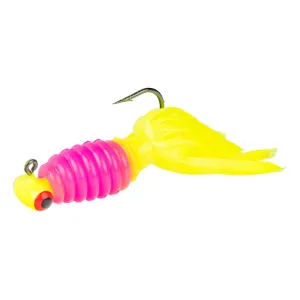 Mr. Crappie Sausage Head w/ Crappie Thunder Jig Hot Chicken.com 1/16 oz