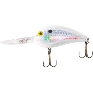 Bomber Fat Free Shad Jr Crankbait Pearl White
