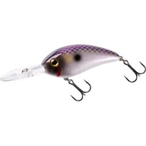 Bomber Fat Free Shad Jr Crankbait Purple Pearl Ayu