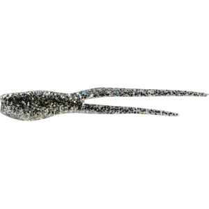 Bobby Garland Split Tail Minnow 2" Grub Double Silver Rainbow
