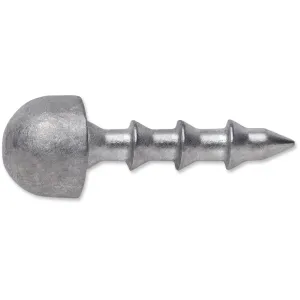 VMC Half Moon Wacky Weight 3/16oz Lead Natural 10PK