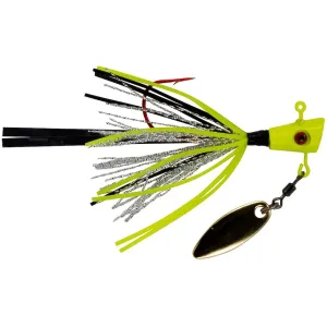 Crappie Magnet Fin Spin Pro Underspin Jig Pop Chartreuse 1/16 oz