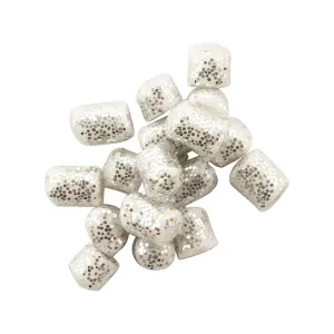 Crappie Magnet Slab Bites Silver Glitter