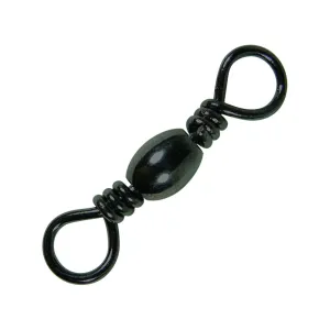 Eagle Claw Lazer Deluxe Barrel Swivel #7 Black