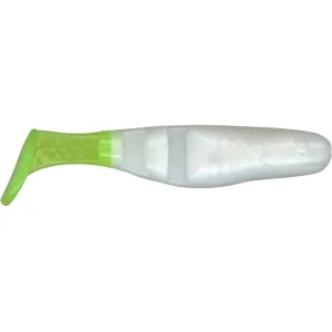 Charlie Brewer's Slider Double Action Minnow White/Chartreuse Tail