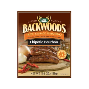 LEM Backwoods Chipotle Bourbon Sausage Seasoning for 5 lbs