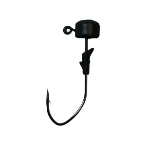 Eagle Claw LS Pro-V Finesse 1/8oz Wacky Jighead Black