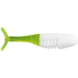 Bobby Garland Itty Bit Slab Huntr Swimbait Bone White Chartreuse