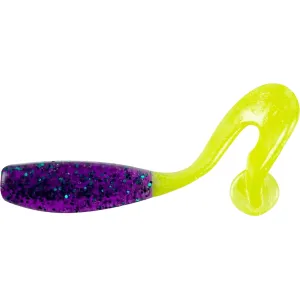 Bobby Garland Stroll'r 2.5" Grub Junebug Pearl Chartreuse