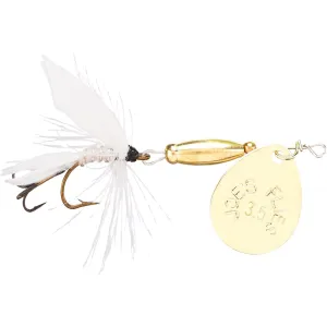 Joe's Flies Super Striker Elite Inline Spinner 1/4 oz White Miller Gold