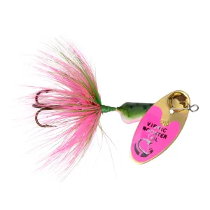 Worden's Vibric Rooster Tail 456 Inline Spinner 1/4oz Rainbow Mylar