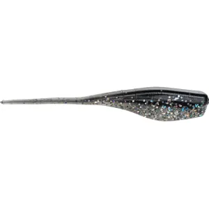 Mr. Crappie Lightning Shad Swimbait Tuxedo Black- Sparkle