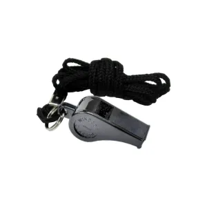 DT Systems Super Pro Series Dog Whistle Lanyard Nylon Black
