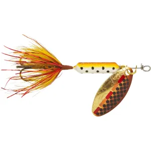 Worden's Rooster Tail 204 Inline Spinner 1/24oz Tinsel Brown Trout Bronze