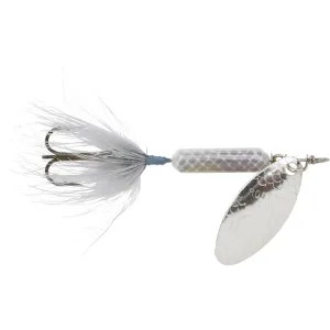 Worden's Rooster Tail 210 Inline Spinner 1/6oz Gray Minnow Bronze