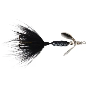 Worden's Rooster Tail 202 Inline Spinner 1/32oz Black Silver