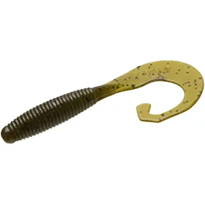 Zoom Tab Tail Grub Green Pumpkin