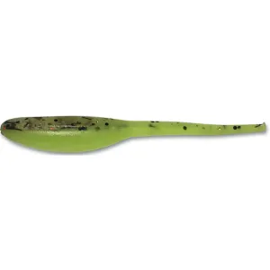 BoneHead Tackle Slim Stick 1.75" Grub Confetti Chartreuse