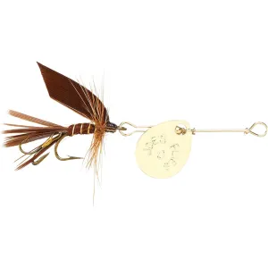 Joe's Flies Short Striker #10 Inline Spinner March Brown Gold