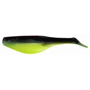Big Bite Baits Shad 2 Swimbait Black/Chart Pearl