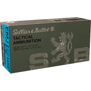 Sellier & Bellot 9mm Luger Ammo 150 Grain Full Metal Jacket Case of 1000 (20 Boxes of 50)
