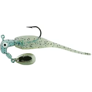 Road Runner Slab Runner Underspin with Baby Shad Jig Monkey Milk 1/16 oz