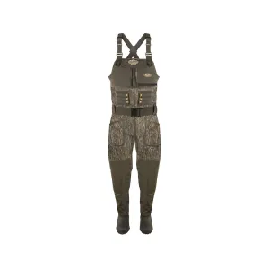 Drake Men's Buckshot Eqwader 1600 Gram Insulated Neoprene Boot Foot Chest Waders Mossy Oak Bottomland 14