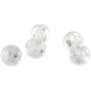 Bayou Rattler Products Sonar Ballzz 6mm Clear 5PK