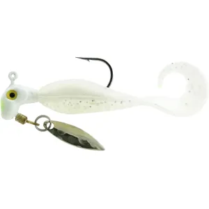 Road Runner Vibe Runner Underspin Jig White Ice 1/8 oz