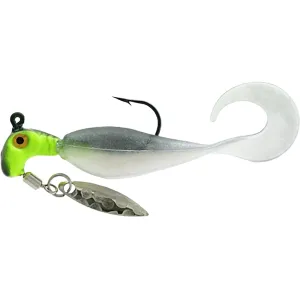 Road Runner Vibe Runner Underspin Jig Black Shad 1/8 oz