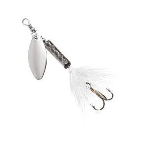 Blue Fox Whip Tail Deep Runner Inline Spinner 1/8oz Silver Silver