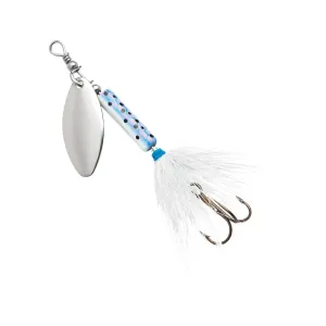Blue Fox Whip Tail Deep Runner Inline Spinner 1/8oz Rainbow Trout Silver