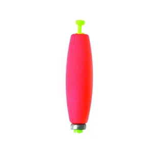 Eagle Claw Foam Cigar Floats 3" Weighted Red