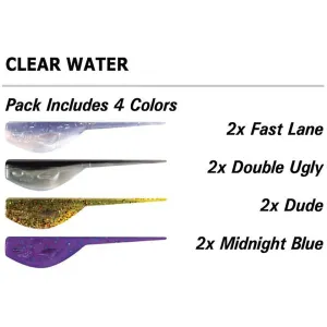 Crappie Magnet Slab Magnet Grub Clear Water Colors