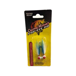 Crappie Magnet Pop Eye Jig Blue/White 1/32 oz