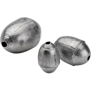 Bullet Weights Egg Sinker 3/8oz Lead Natural 8PK