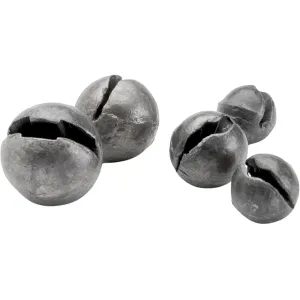 Bullet Weights Round Split Shot 1/50oz Lead Natural 40PK
