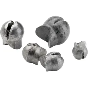 Bullet Weights Reusable Split Shot B Lead Natural 60PK