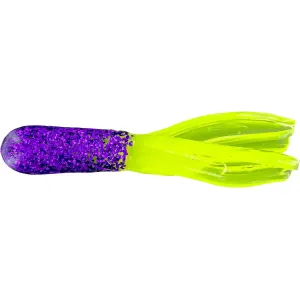 Big Bite Baits Crappie Tube Purple Glitter