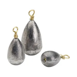 Bullet Weights Bass Casting Sinker 3/16oz Lead Natural 6PK