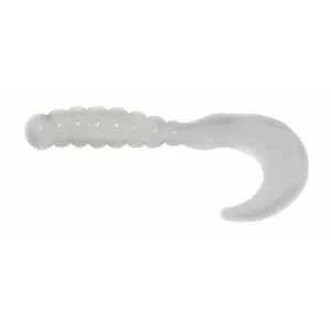 Big Bite Baits Fat Grub White