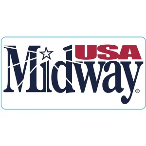 MidwayUSA Logo Sticker Small (4" x 2")