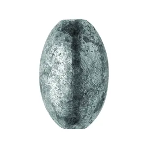 Eagle Claw Egg Sinker 3/4oz Lead Natural 3PK