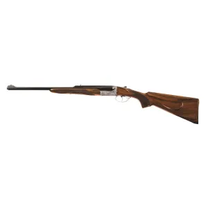 Chapuis X4 Double Barrel Rifle 30-06 Springfield 22" Blued Barrel Silver Frame AAA-Grade Circassian Walnut Field Stock