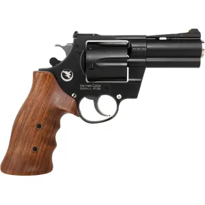 Korth Mongoose 44 Remington Magnum Revolver 3" Black DLC Barrel 6 Round Walnut Grip